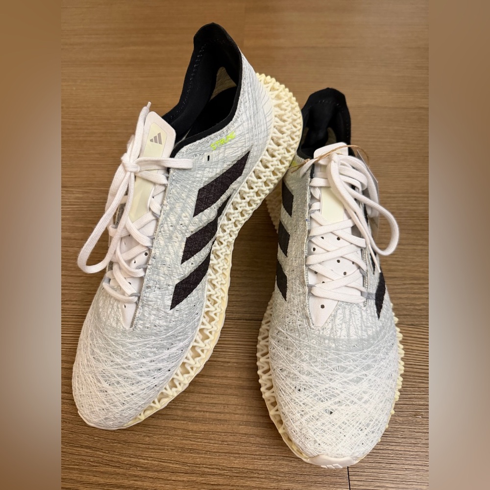 Adidas Adidas x Strung 4DFWD ‘Off White Carbon’ Wonder Silver Size US 9 - Picture 3 of 5